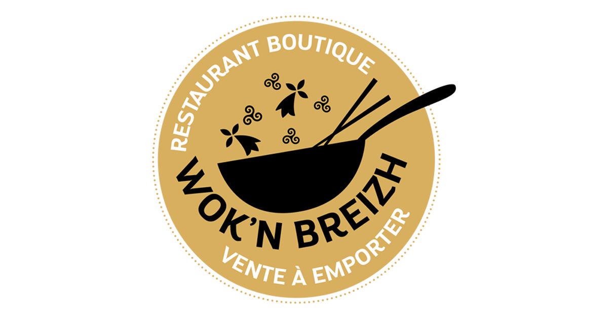 Wok’n Breizh dining room in Rennes, set for the evening service